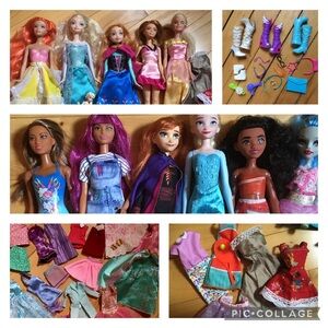 Barbie Lot : dolls, clothes and accessories